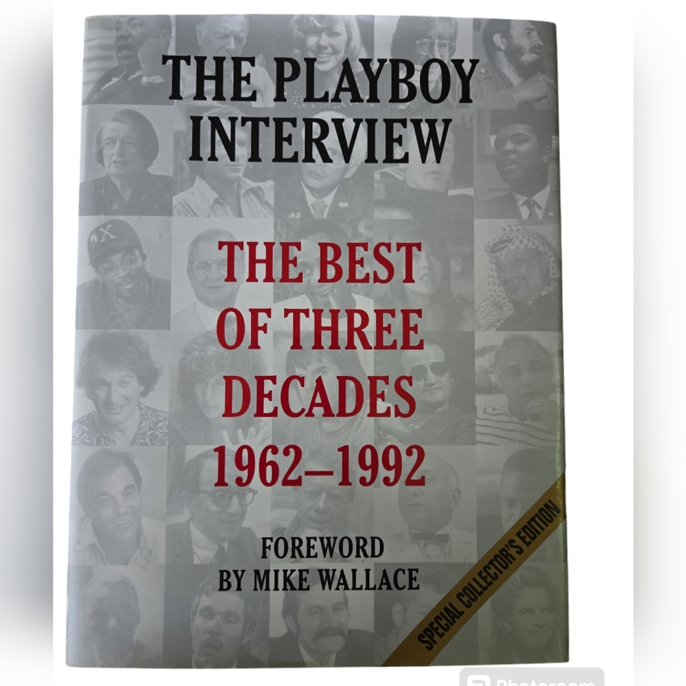 The PLAYBOY Interview The Best of Three Decades  1962-1992 Hardcover - Picture 6 of 16